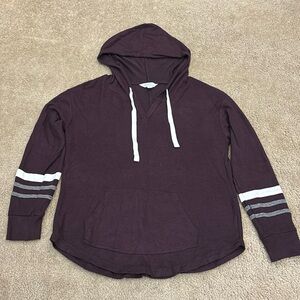 NWOT Market & Spruce Women’s Lightweight Drawstring Hooded Long Sleeve - Size S